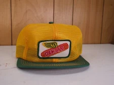 Vintage DEKALB Seeds All Mesh Snap Back Hat Trucker Cap K-Brand USA Made Farmer