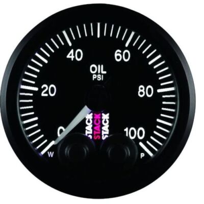 Auto Meter ST3502 Pro-Control 52mm Oil Pressure Gauge 0-100psi 1/8'' NPTF Male