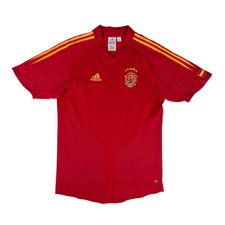 Spain 2004/06 ADIDAS Home Football Shirt S Mens Vintage Soccer Jersey