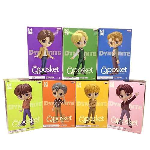 Q Posket BTS TinyTAN Dynamite Figure B Type JUNGKOOK V JIMIN