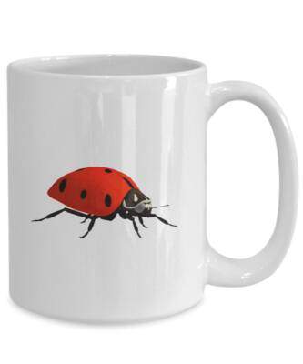 Ladybug mug, ladybug coffee cup, ladybug kitchen decor,funny mug,gift idea  | eBay
