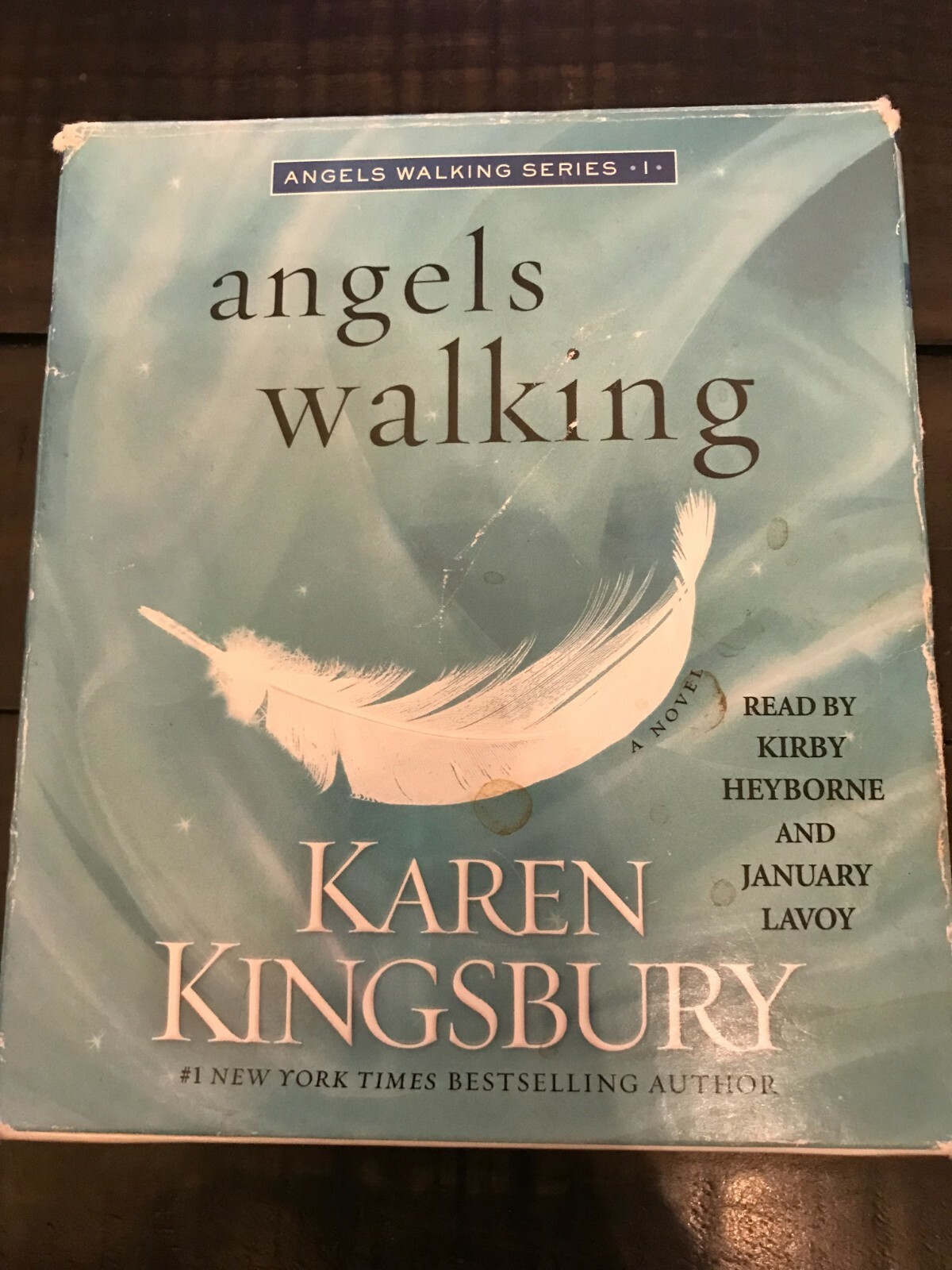 Angels Walking A Novel by Karen Kingsbury (2014, Compact Disc