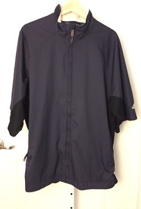 adidas club short sleeve wind jacket