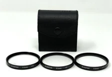 Sunpak 52mm Lens Set +1, +2, +4 with Case