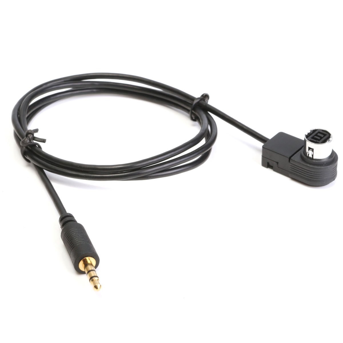 RADIO J-LINK 3.5MM AUX INPUT ADAPTER ADAPTOR CABLE LEAD MP3 KS-U57