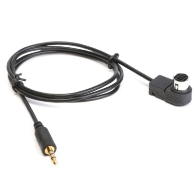 RADIO J-LINK 3.5MM AUX INPUT ADAPTER ADAPTOR CABLE LEAD MP3 KS-U57
