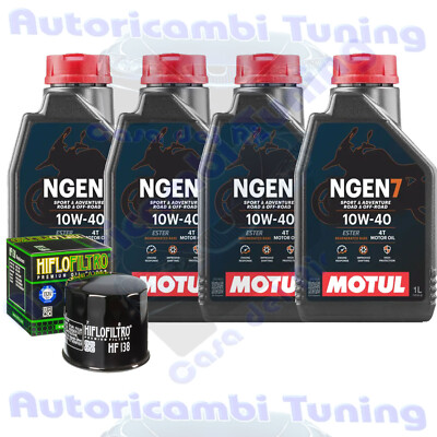 Service Öl Motul NGEN7 10W40 Für Suzuki� Atv LT-F500 F Grizzly� 1998>2002