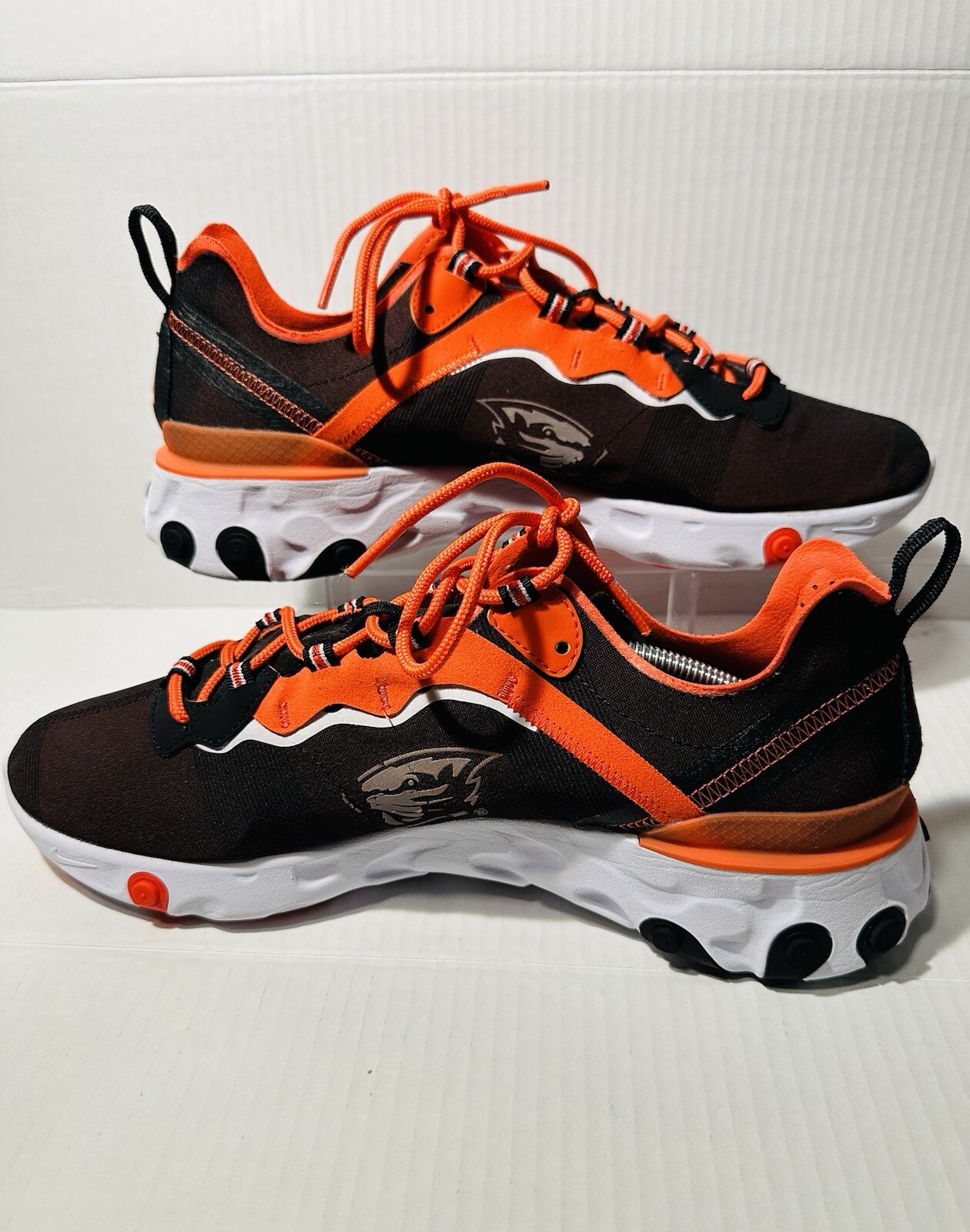Nike React Element 55 Oregon State Beaver Black O… - image 17