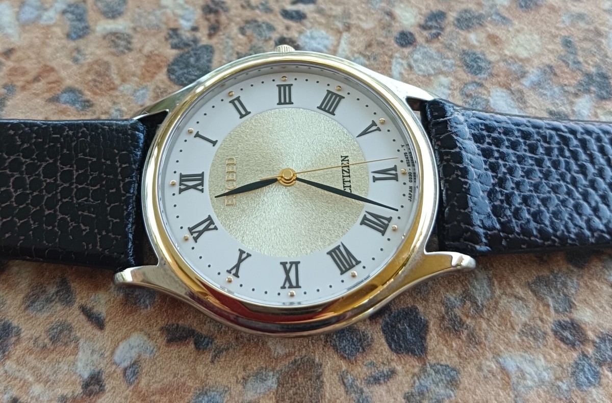 Citizen Quartz Exceed Dress Watch October 2002 0330 | eBay