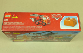LEGO Duplo Cars 6132 Red NEW! RARE! Fire Engine Truck Hose Ladder Disney Pixar