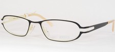 ZEISS 153034-409 Black /Ivory UNIQUE RARE EYEGLASSES GLASSES FRAME 45-17-130mm