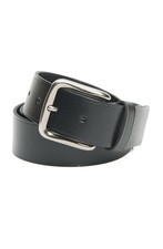 Frye Men's 40mm Flat Panel Leather Belt, Black, 34