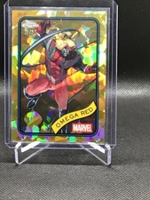 2025 TOPPS CHROME MARVEL SAPPHIRE EDITION GOLD #15 Omega Red /50 SSP