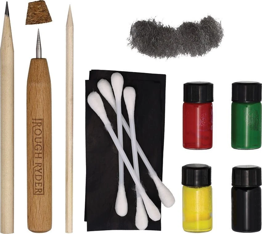 New Rough Ryder Tattoo Series Framelock Purple RR2553 # 901 PURPLE - Image 4 of 4