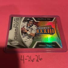 2016 Certified Champions #13 John Elway Denver Broncos