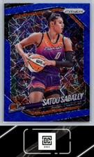 2025 Panini Prizm WNBA #4 Satou Sabally Blue Velocity Prizms