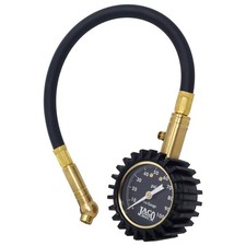 Accurate Tire Pressure Gauge - 100 PSI for Cars and Bikes