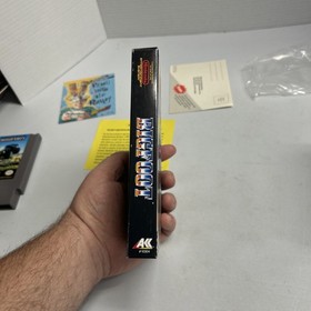 Bigfoot Nintendo Entertainment System 1990 NES caja y juego