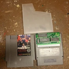 Mike Tyson's Punch-Out (Nintendo Entertainment System, 1987) with Dust Cover
