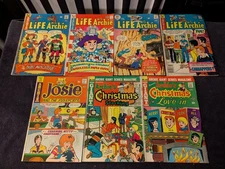 Vintage Archie Comics - lot of 7 G/Fa