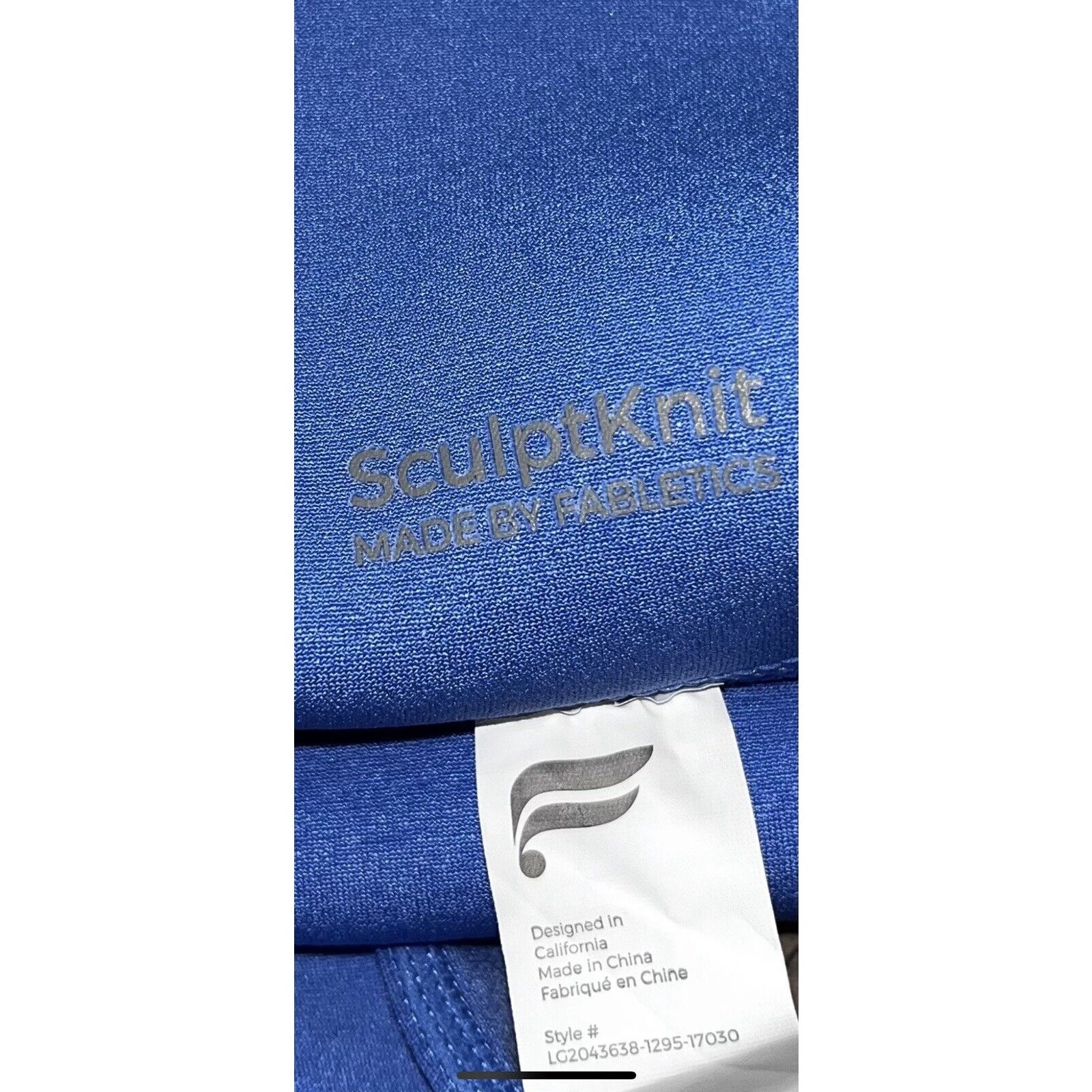 fabletics mid-rise sculptknit athletic 7/8 leggings