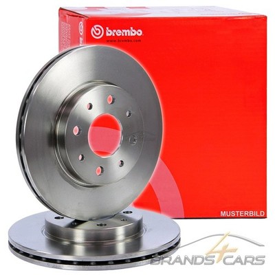 BREMBO 2x BREMSSCHEIBE Ø294 BELÜFTET HINTEN FÜR VW MULTIVAN BUS T5 T6 1.9-3.2