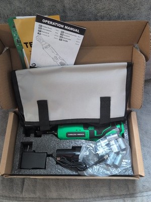 Tegatol Cordless Ratchet Wrench Set with Battery and Charger 12V CW-12A