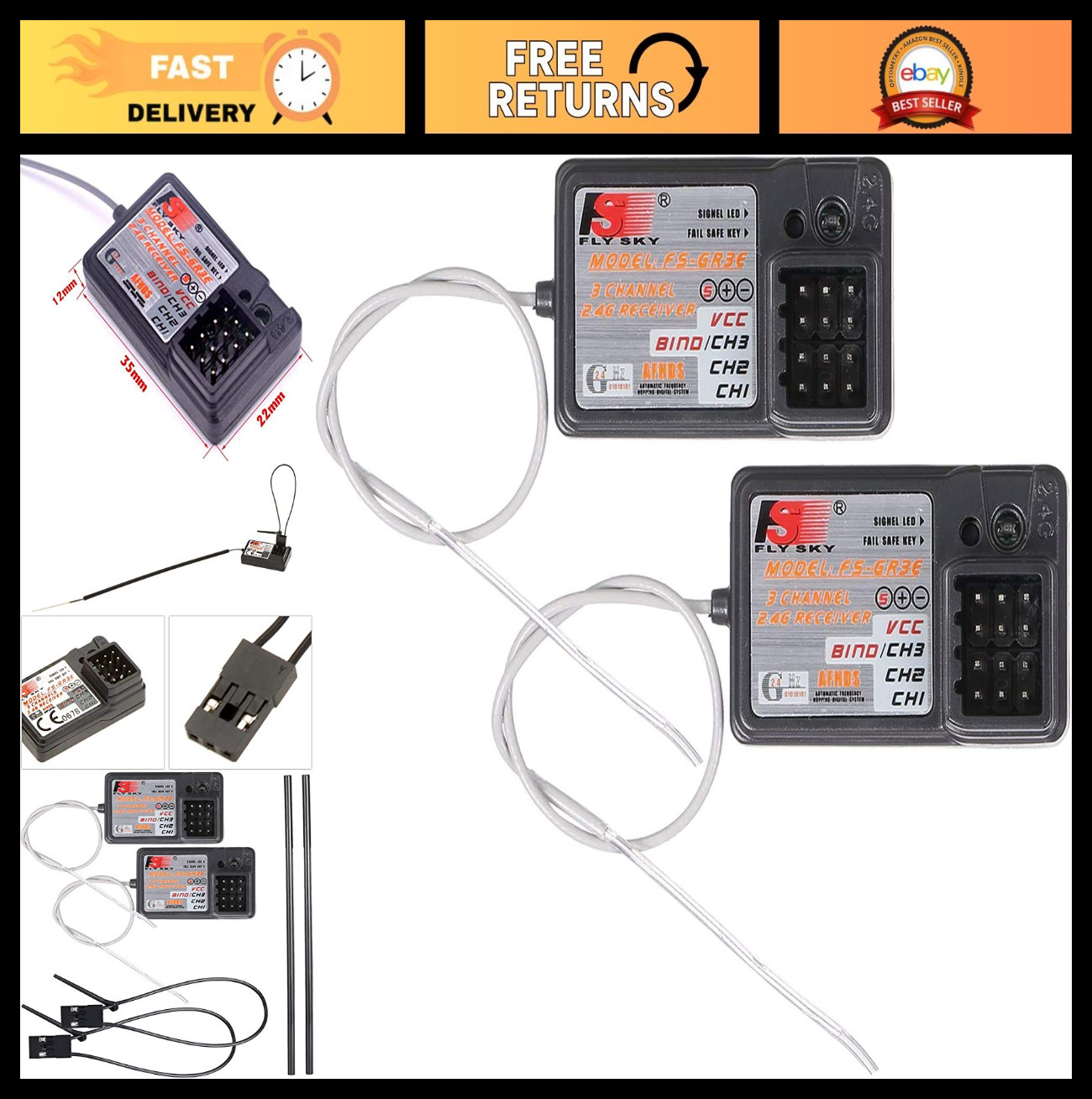 S & Boats - 2 Pack, Afhds Technology