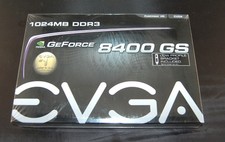 EVGA NVIDIA GeForce 8400 GS 1024 MB DDR3 01G-P3-1302-LR New