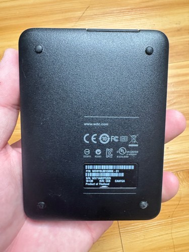 Western Digital WD 1.5TB My Passport USB 3.0 Type C Portable Hard Drive HDD Blk - Picture 2 of 6