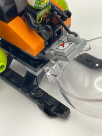 LEGO Agents 8969 4-Wheeling Pursuit, Agent Chase & Dr. D. Zaster + Helicopter