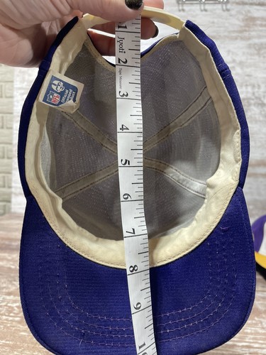 Vintage Rare 1980 Minnesota Vikings NFL Sports Annco Vtg Helmet Cap Hat Snapback - Bild 15 von 15