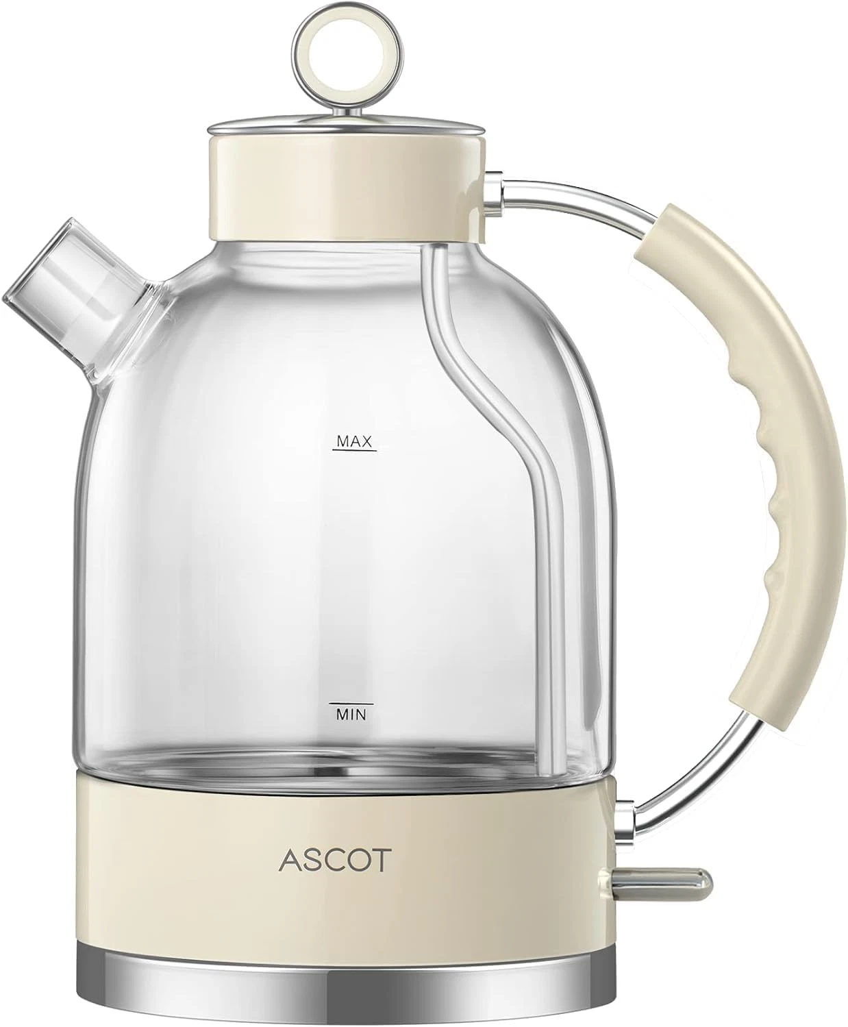 1.5L Electric Glass Kettle with Auto Shut-Off & Boil-Dry Protection
Opens in a new window or tab