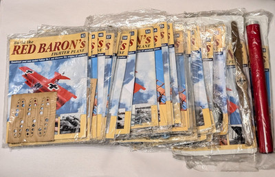 Hachette Build the Red Baron's Fighter - 32 Ausgaben - 40er - 80er Jahre