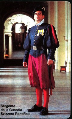Vatikan - SCV-49 ''Swiss Guard - Sargent'' VOLL - 18.000 Ex.