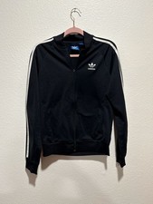 adidas Originals Superstar Track Jacket in Black/White