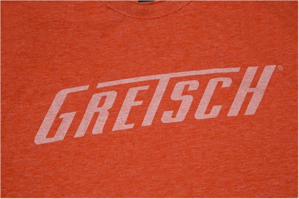 Gretsch Guitars Logo Men's T-Shirt Gift, Heather Orange, XL (EXTRA LARGE) - Image 3 of 3