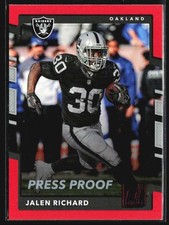 2017 Donruss Press Proof Red Jalen Richard #209 TS1