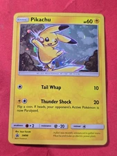2016-21 Pokemon Sun and Moon Black Star Promos #SM98 Pikachu, Holo, cd1