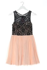 TALLY WEIJL Abito da cocktail Donna Abito Taglia IT 40 nero-color carne elegante