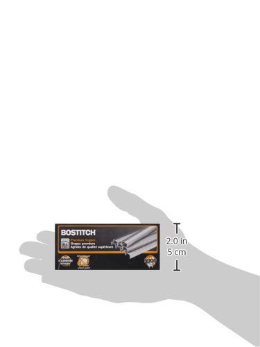 Bostitch Office B8 PowerCrown Premium Staples, 0.25 Inch Leg, Full-Strip - Picture 5 of 5