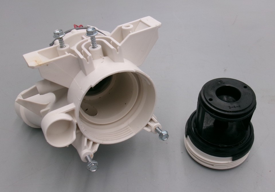 Genuine Lamona LAM8776-1 washing machine drain pump, filter & fitting ...