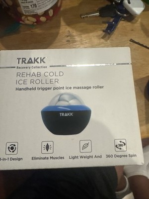 TRAKK Rehab Cold Ice Roller Trigger Point Massage Relief TR-CRYOBALL-100 NEW