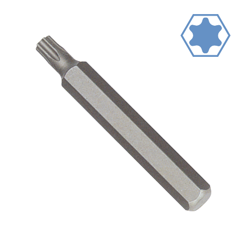 Innensechskant Bit S2 Stahl 75Mm T45, 10Mm Hex FüR PräZise Schraubarbeiten-image