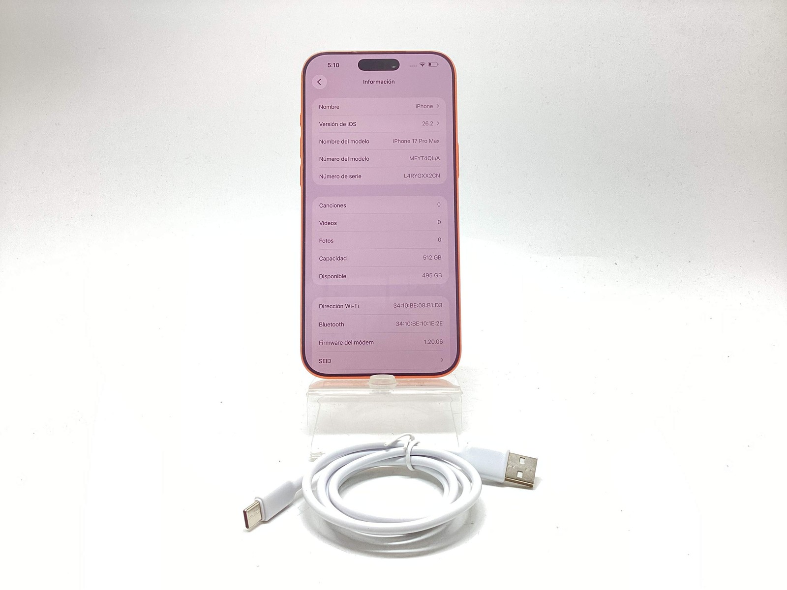 SMARTPHONE APPLE IPHONE 17 PRO MAX 512GB LIBRE 19950538