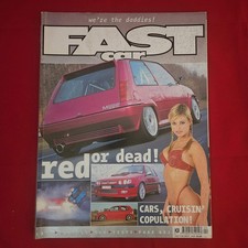 Fast Car Magazine April 2000 (1204) Renault 5 GT Turbo Jakki Degg Golf Mk2 Saxo
