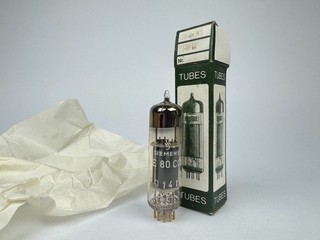 Siemens E80CC Röhre NOS OVP Amplifier Röhrenverstärker Triode selten unbenutzt