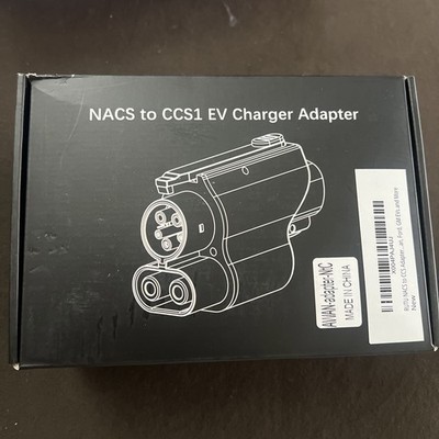 NACS to CCS1 Adapter 500A 1000V Fast Charge Tesla Supercharger EV Charger.