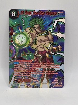 Bandai Dragon Ball Super Card Game SS Broly Non-Stop Rampage BT29