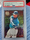 1995 KEN GRIFFEY JR Fleer Ultra Power Plus GOLD MEDALLION PSA 8
